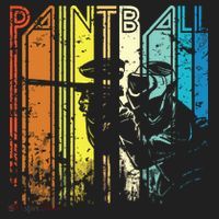 Distressed Retro Paintball For Gift Women's Sweatshirt thumb 2