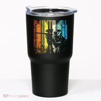 Distressed Retro Paintball For Gift Tumbler thumb 0