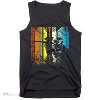 Distressed Retro Paintball For Gift Tank Top thumb 0