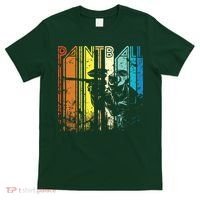 Distressed Retro Paintball For Gift T-Shirt thumb 0