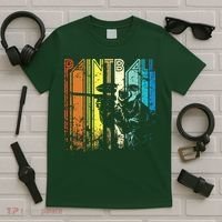 Distressed Retro Paintball For Gift T-Shirt thumb 5