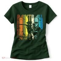 Distressed Retro Paintball For Gift Women's T-Shirt thumb 0