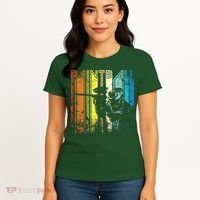 Distressed Retro Paintball For Gift Women's T-Shirt thumb 4