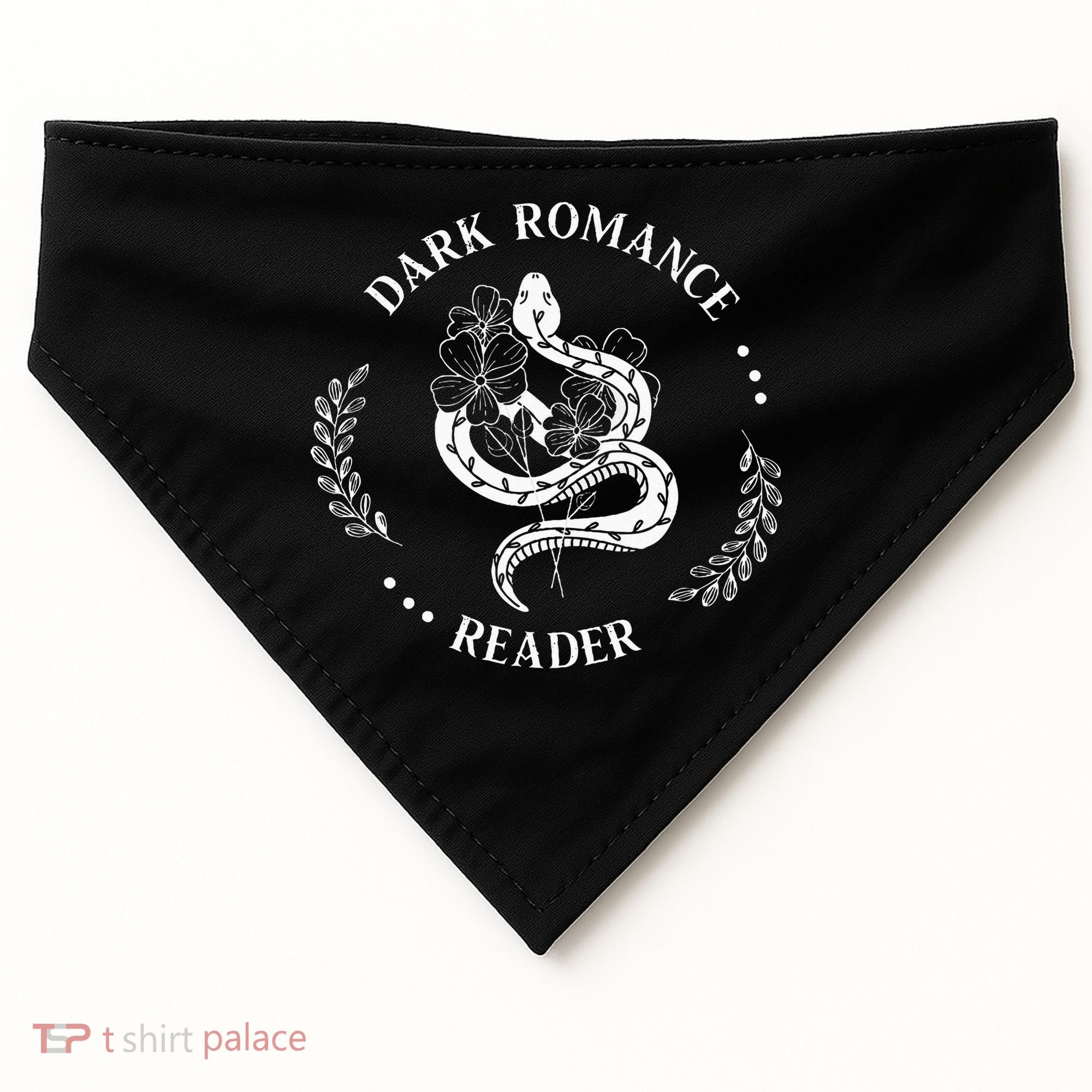 Dark Romance Reader Bookish Smut Reader Smutty Book Lover USA-Made Doggie Bandana