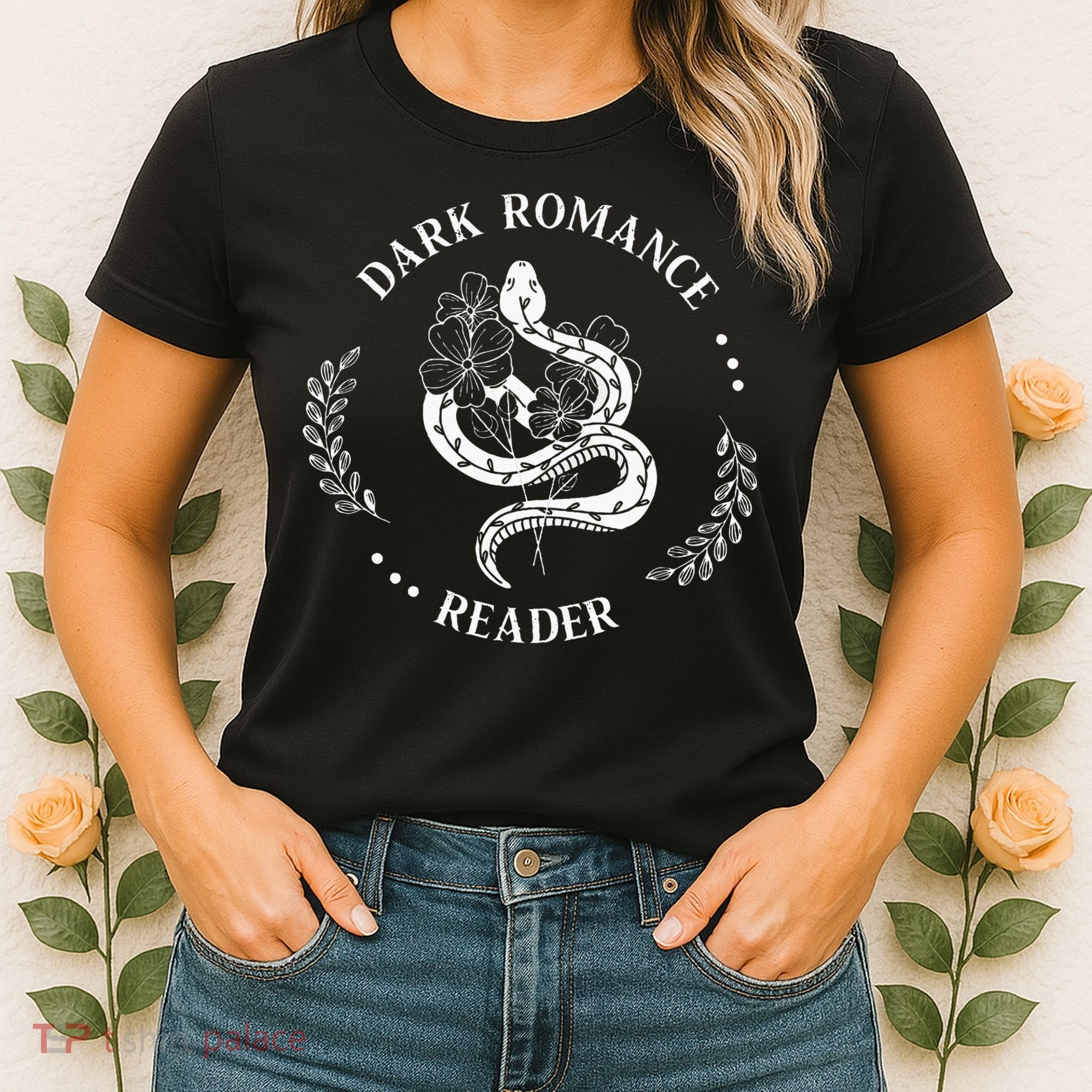 Dark Romance Reader Bookish Smut Reader Smutty Book Lover Women's T-Shirt