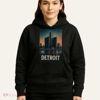Detroit Revival Retro Skyline Glory Hoodie thumb 5