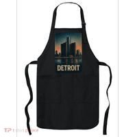 Detroit Revival Retro Skyline Glory Apron thumb 0