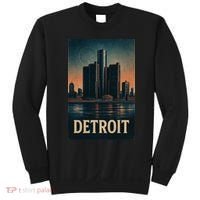 Detroit Revival Retro Skyline Glory Sweatshirt thumb 0