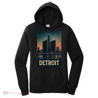 Detroit Revival Retro Skyline Glory Women's Hoodie thumb 0