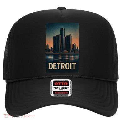 Detroit Revival Retro Skyline Glory Hat