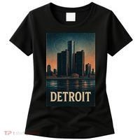 Detroit Revival Retro Skyline Glory Women's T-Shirt thumb 0