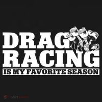 Drag Racing Race Car Drag Racing Is My Favorite Season Gift Mousepad thumb 1