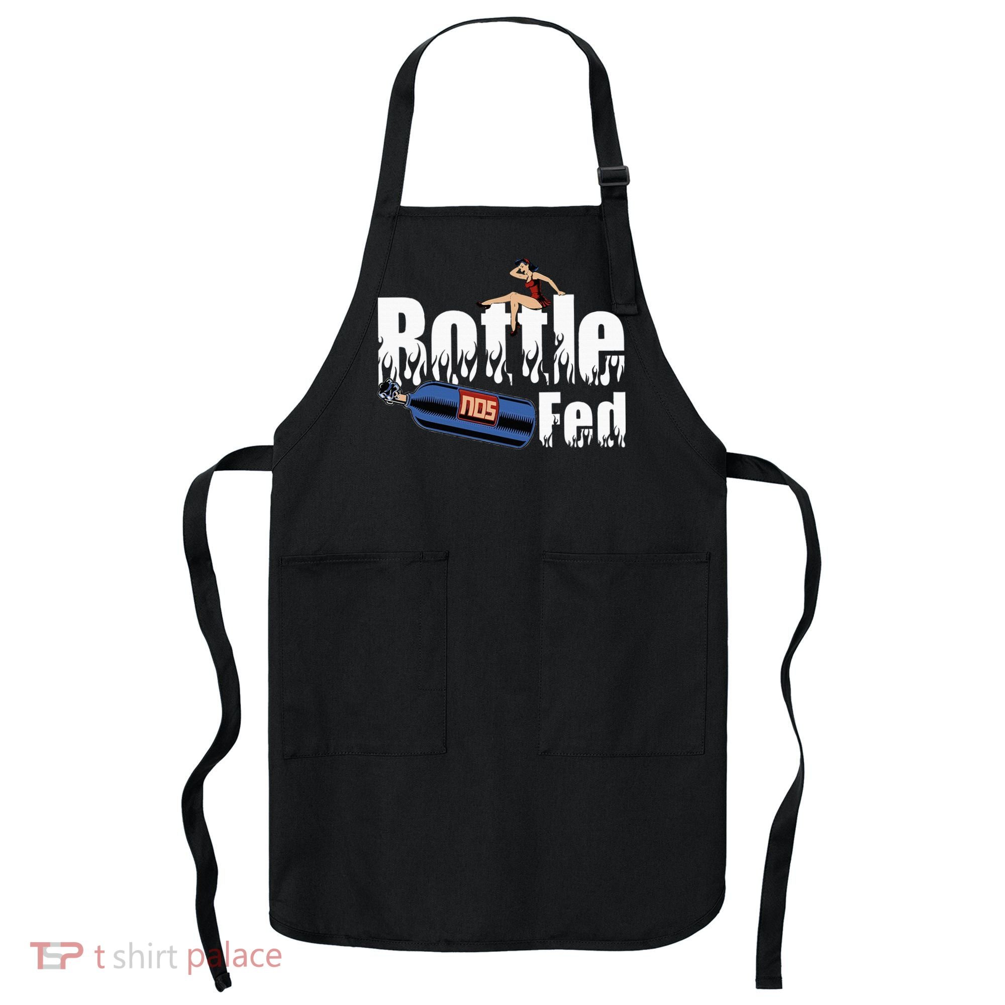 Drag Racing Race Car Power Adder Nos Bottle Fed Apron