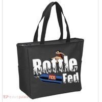 Drag Racing Race Car Power Adder Nos Bottle Fed Tote Bag thumb 2