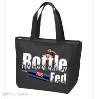 Drag Racing Race Car Power Adder Nos Bottle Fed Tote Bag thumb 3