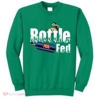 Drag Racing Race Car Power Adder Nos Bottle Fed Sweatshirt thumb 0