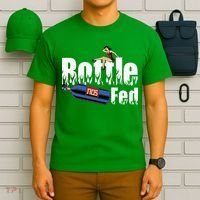 Drag Racing Race Car Power Adder Nos Bottle Fed T-Shirt thumb 6