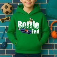 Drag Racing Race Car Power Adder Nos Bottle Fed Kids Hoodie thumb 2