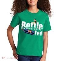 Drag Racing Race Car Power Adder Nos Bottle Fed Kids T-Shirt thumb 2