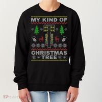 Drag Racers Racing Christmas Tree Sweater Women's Sweatshirt thumb 0