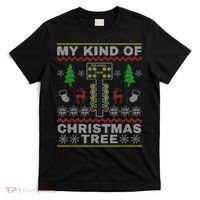 Drag Racers Racing Christmas Tree Sweater T-Shirt thumb 0
