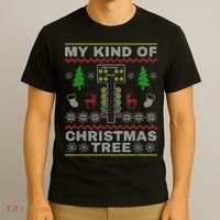Drag Racers Racing Christmas Tree Sweater T-Shirt thumb 3