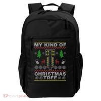 Drag Racers Racing Christmas Tree Sweater Backpack thumb 0
