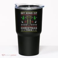 Drag Racers Racing Christmas Tree Sweater Tumbler thumb 0