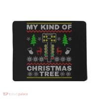 Drag Racers Racing Christmas Tree Sweater Mousepad thumb 0
