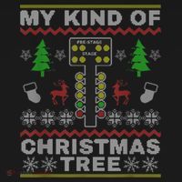 Drag Racers Racing Christmas Tree Sweater Baby Bodysuit thumb 2