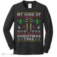 Drag Racers Racing Christmas Tree Sweater Kids Long Sleeve Shirt thumb 0