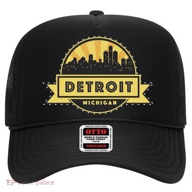 Detroit Record Skyline Logo Hat
