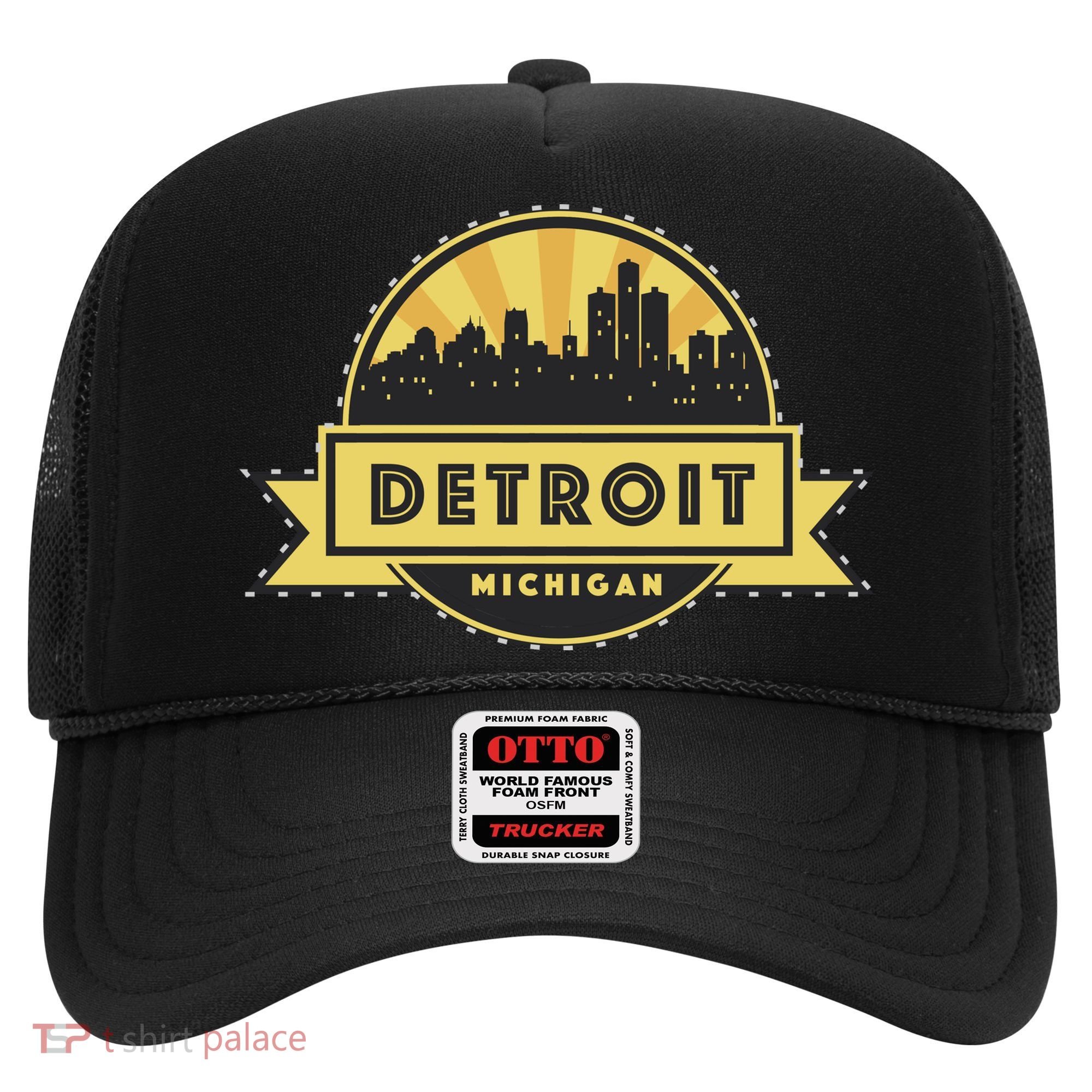 Detroit Record Skyline Logo Hat
