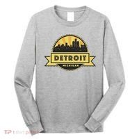 Detroit Record Skyline Logo Long Sleeve Shirt thumb 0
