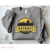 Detroit Record Skyline Logo Sweatshirt thumb 2