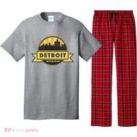 Detroit Record Skyline Logo Pajama Set thumb 0