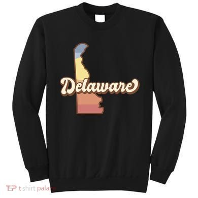 Delaware Retro Sunset Sweatshirt