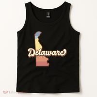 Delaware Retro Sunset Tank Top thumb 2