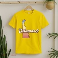 Delaware Retro Sunset T-Shirt thumb 2