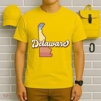 Delaware Retro Sunset T-Shirt thumb 6