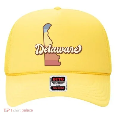 Delaware Retro Sunset Hat