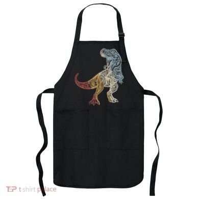 Dinosaur Retro Style Vintage Apron