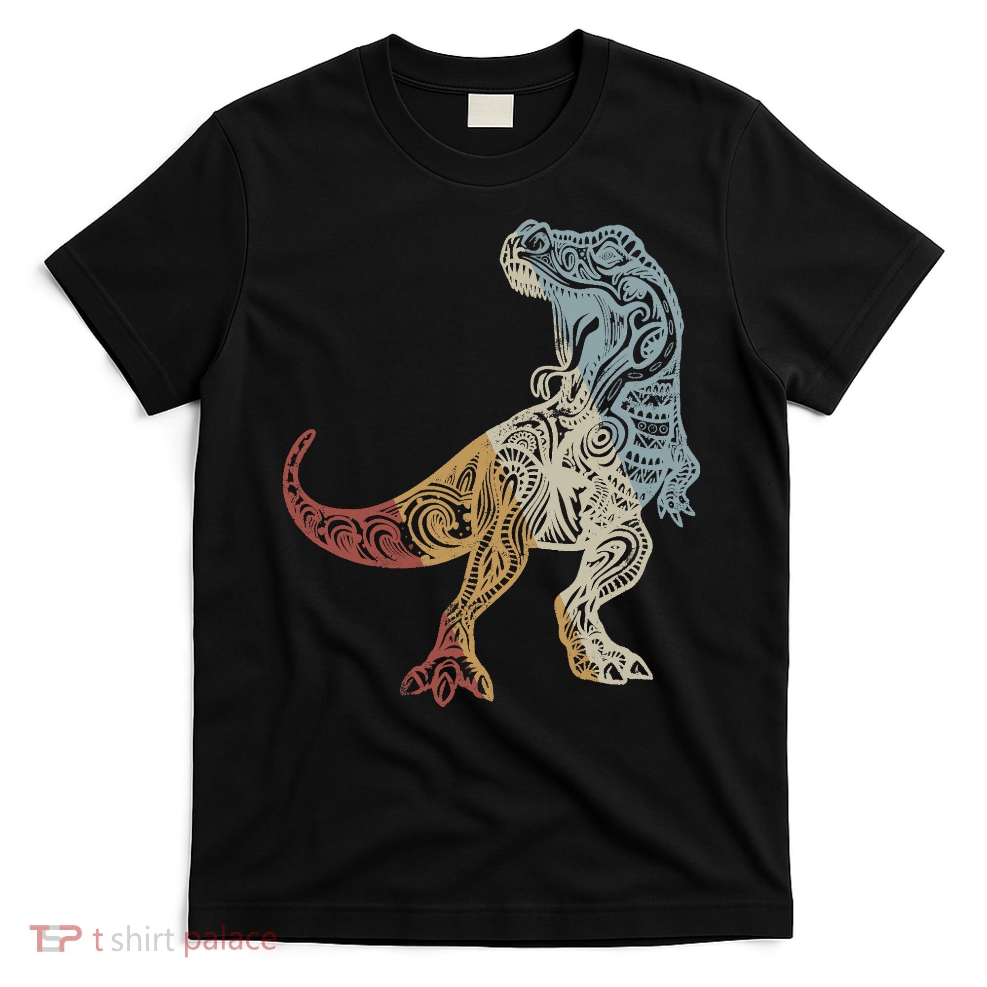 Dinosaur Retro Style Vintage T-Shirt