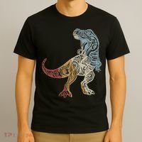 Dinosaur Retro Style Vintage T-Shirt thumb 3
