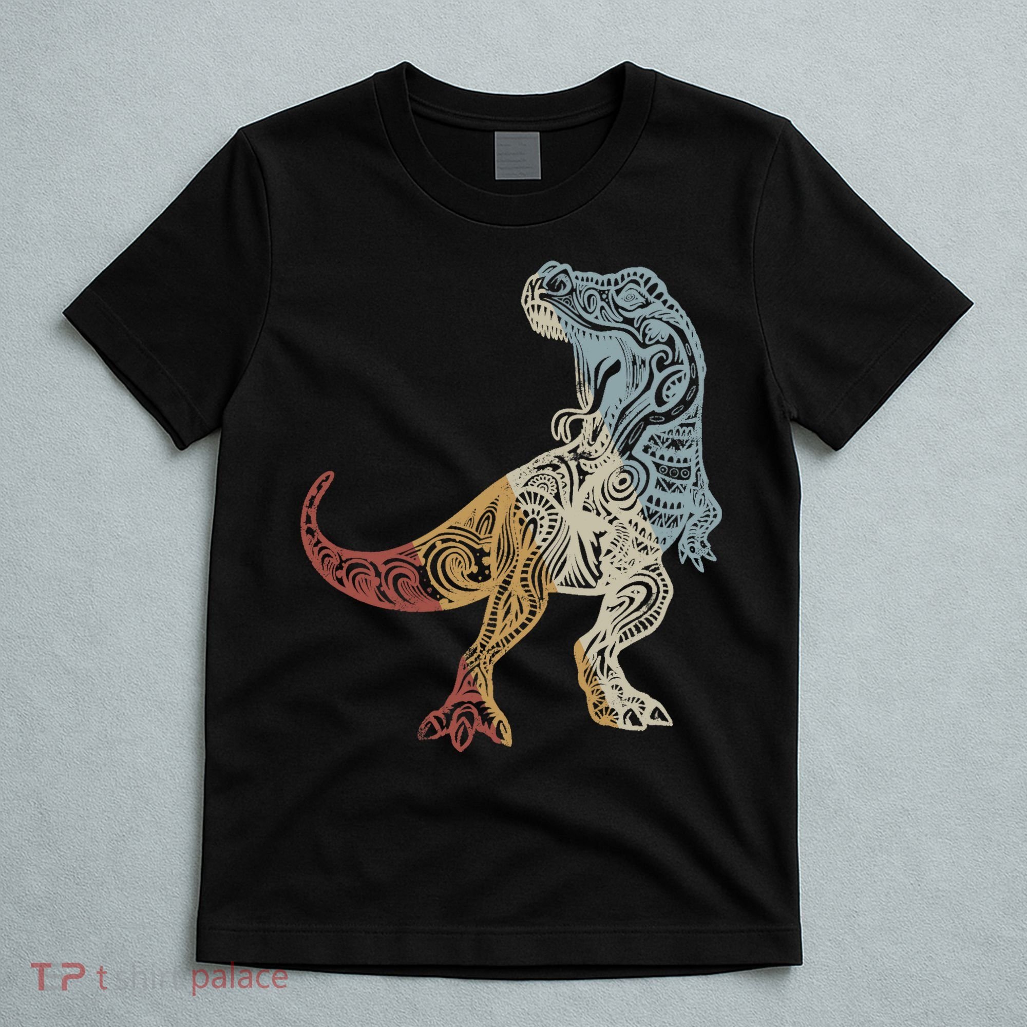 Dinosaur Retro Style Vintage T-Shirt