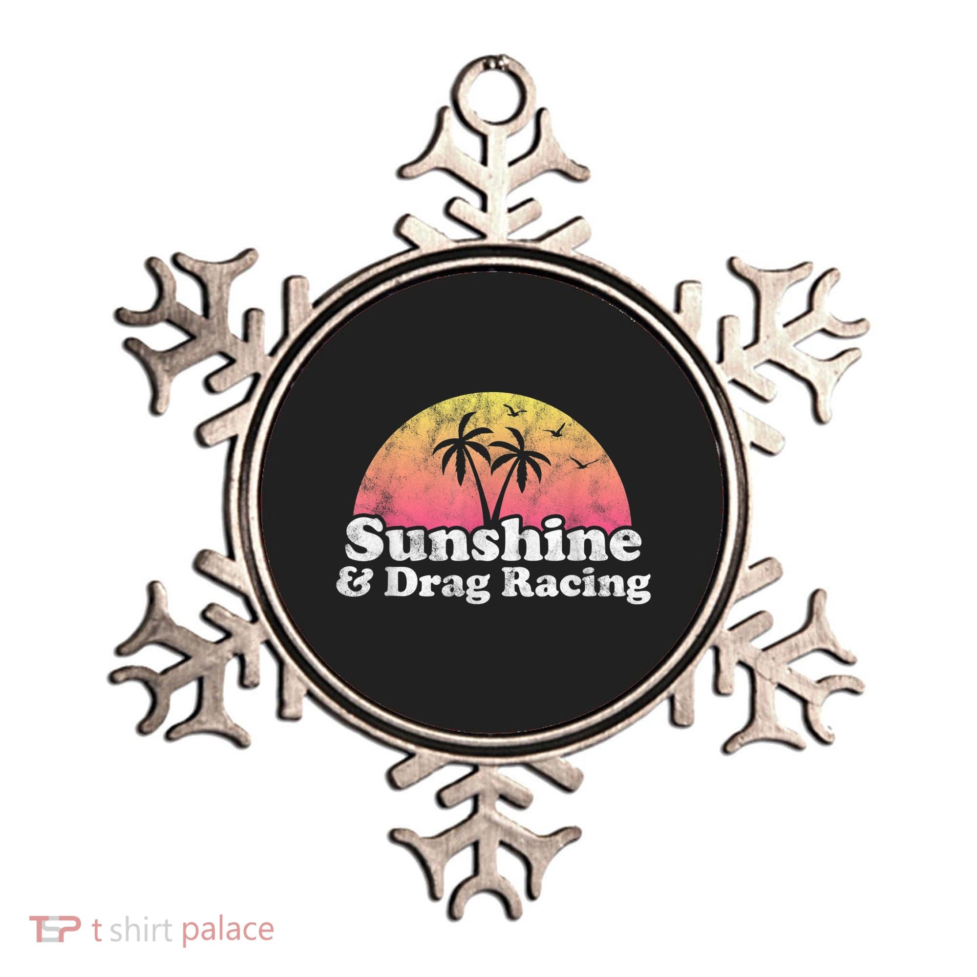 Drag Racing Sunshine And Drag Racing Ornament