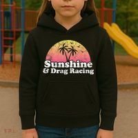 Drag Racing Sunshine And Drag Racing Kids Hoodie thumb 3