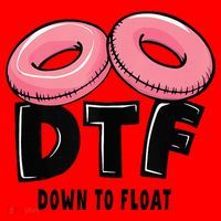 Dtf River Tubing Down To Float Summer Float Trip Santa Hat thumb 1