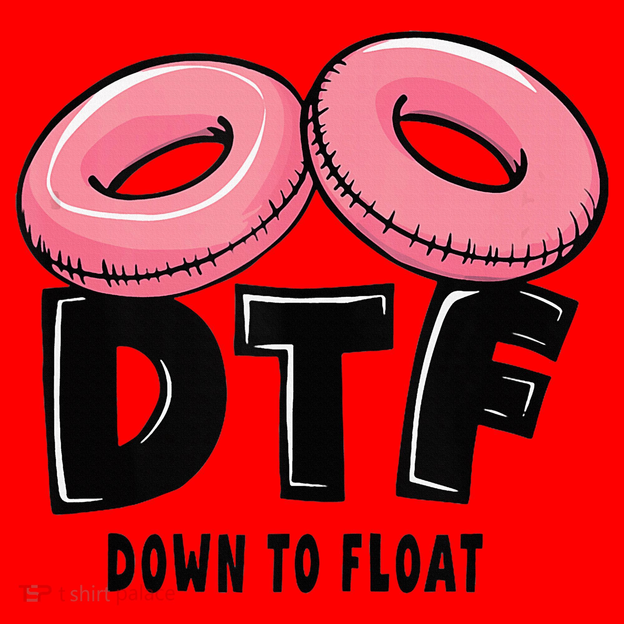Dtf River Tubing Down To Float Summer Float Trip Santa Hat