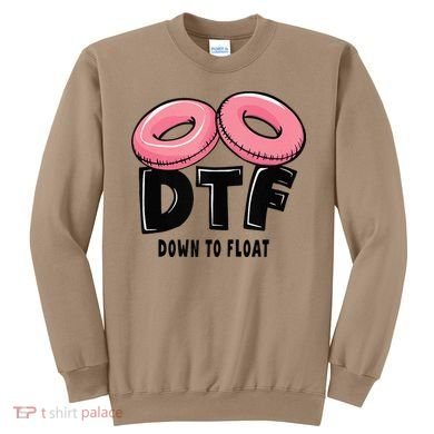 Dtf River Tubing Down To Float Summer Float Trip Sweatshirt